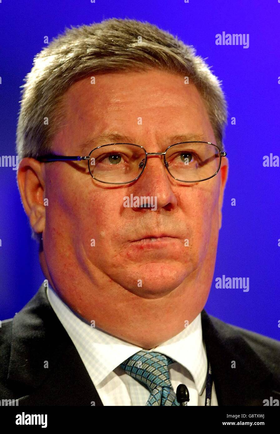 Capo sovrintendente e Vice Presidente dell'Associazione delle autorità di polizia Ian Johnston. Foto Stock