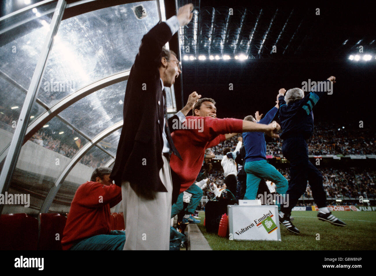 Calcio - Coppa del Mondo di Calcio Italia 1990 - Gruppo D - Germania Ovest v Iugoslavia - Stadio Giuseppe Meazza Foto Stock