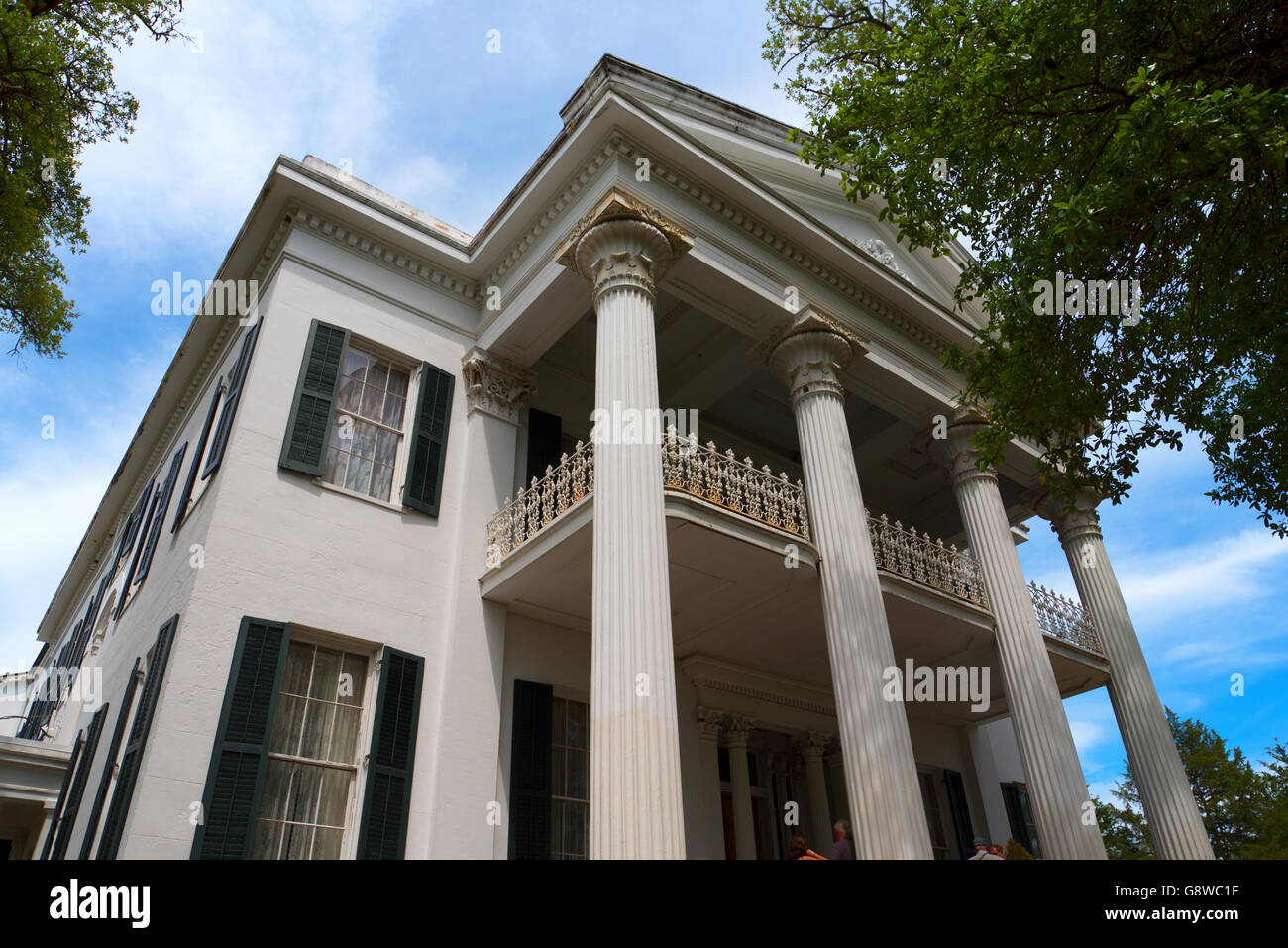 Bella casa anteguerra in Natchez Mississippi negli Stati Uniti Foto Stock