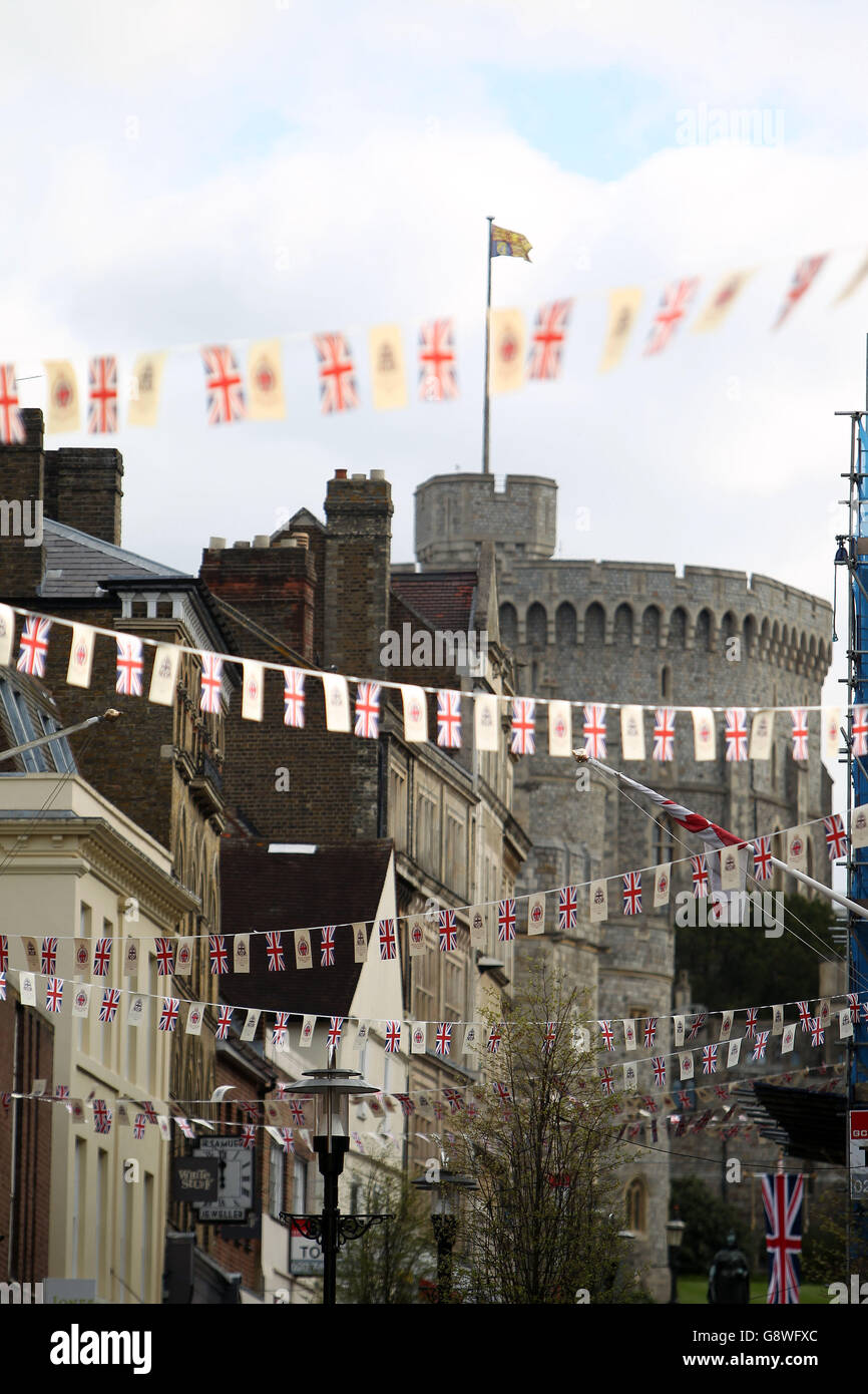 Queen's novantesimo compleanno Foto Stock