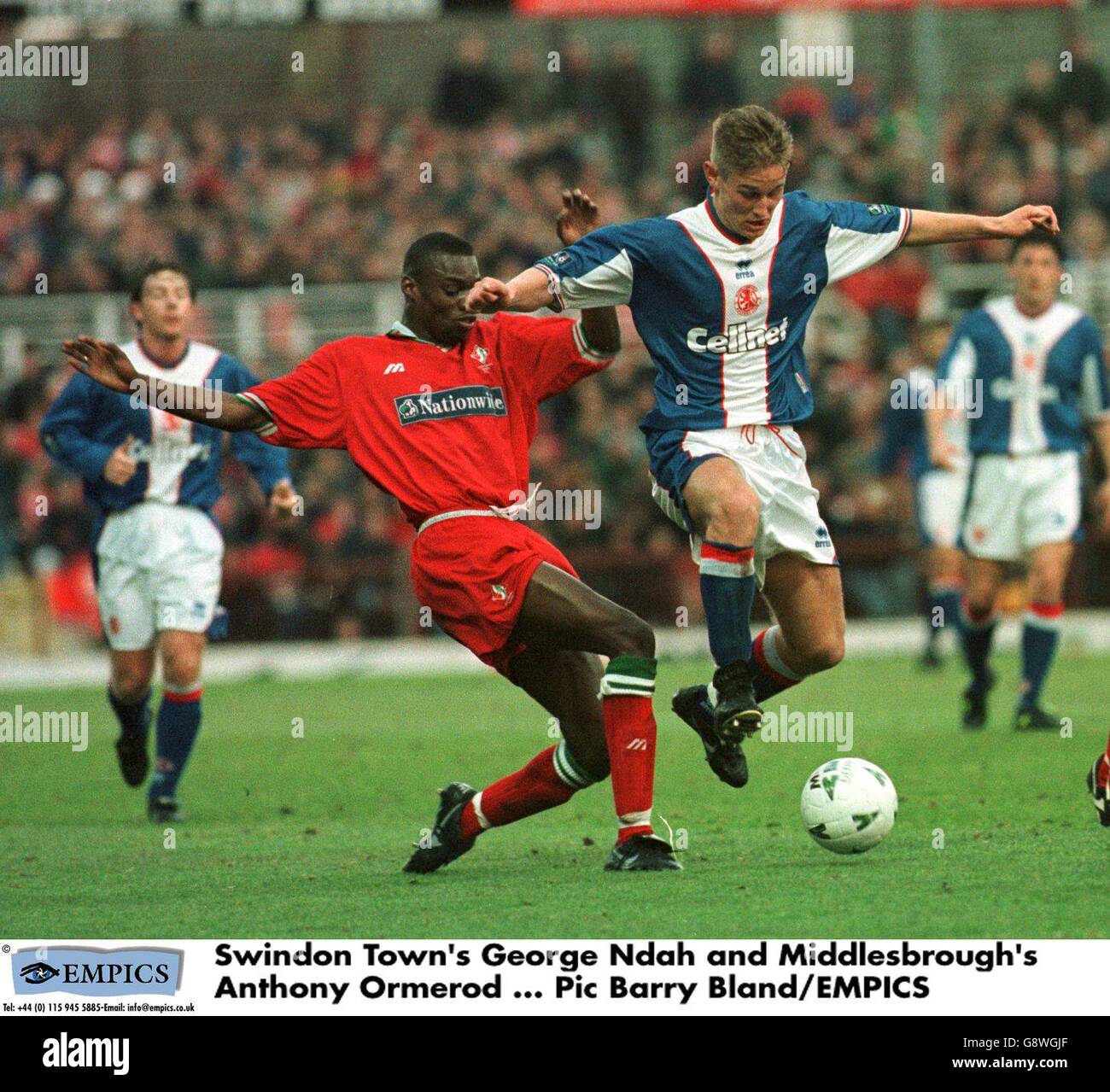 Calcio - a livello nazionale League Division One - Città di Swindon v Middlesbrough Foto Stock