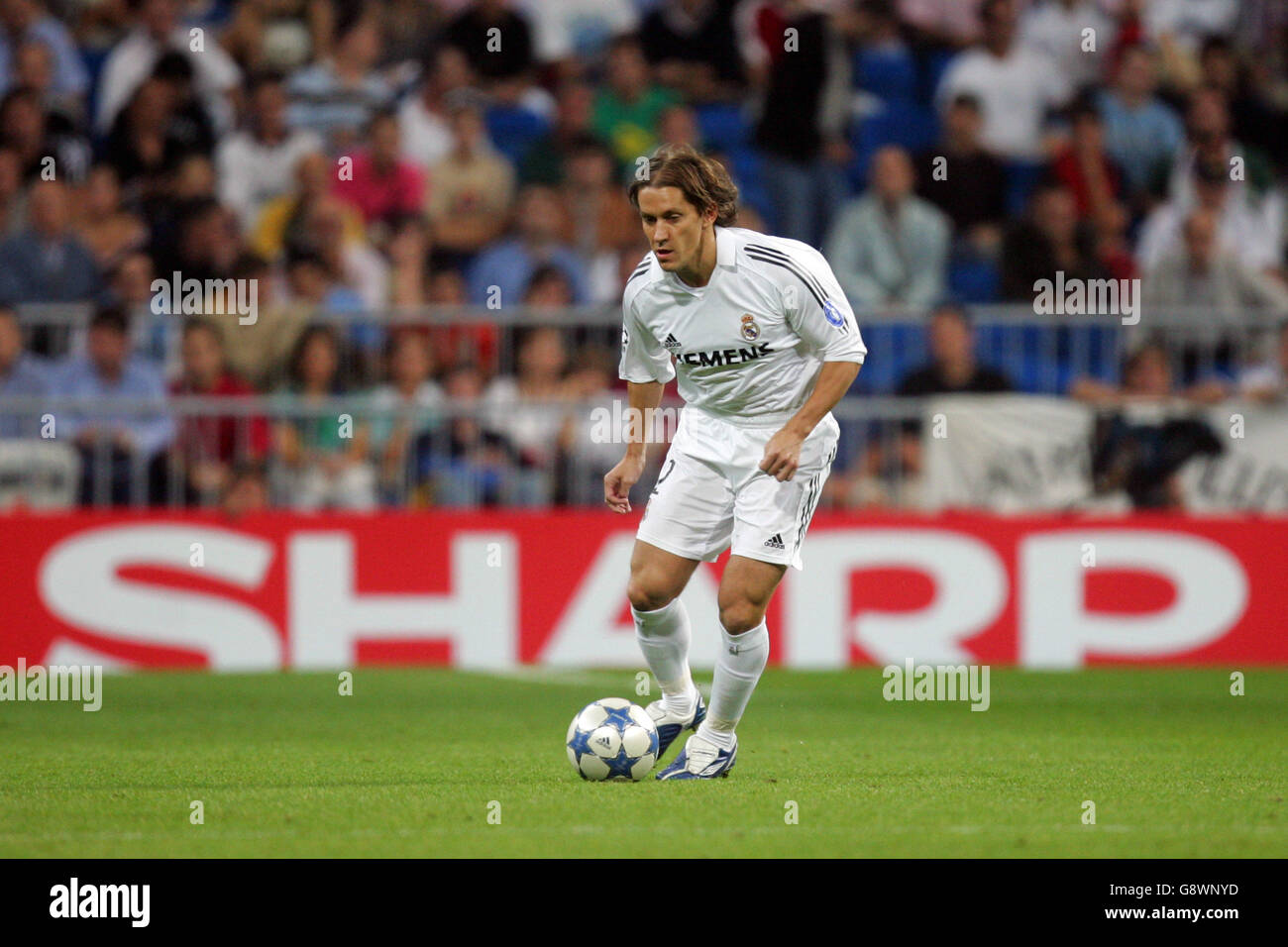 Soccer - UEFA Champions League - Gruppo F - Real Madrid v Olympiakos - Santiago Bernabeu Foto Stock