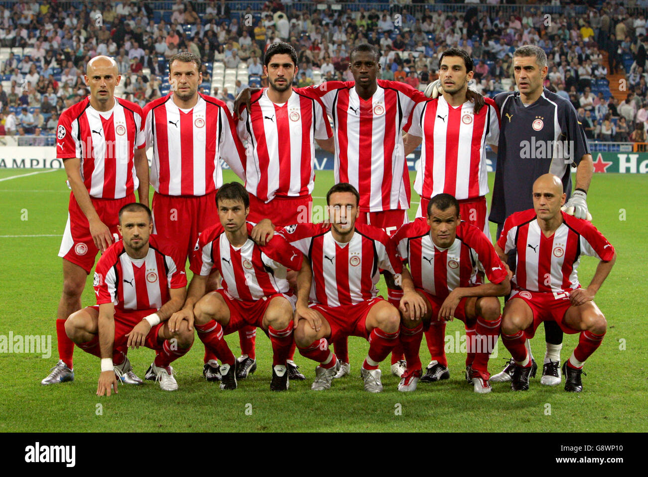 Soccer - UEFA Champions League - Gruppo F - Real Madrid v Olympiakos - Santiago Bernabeu Foto Stock