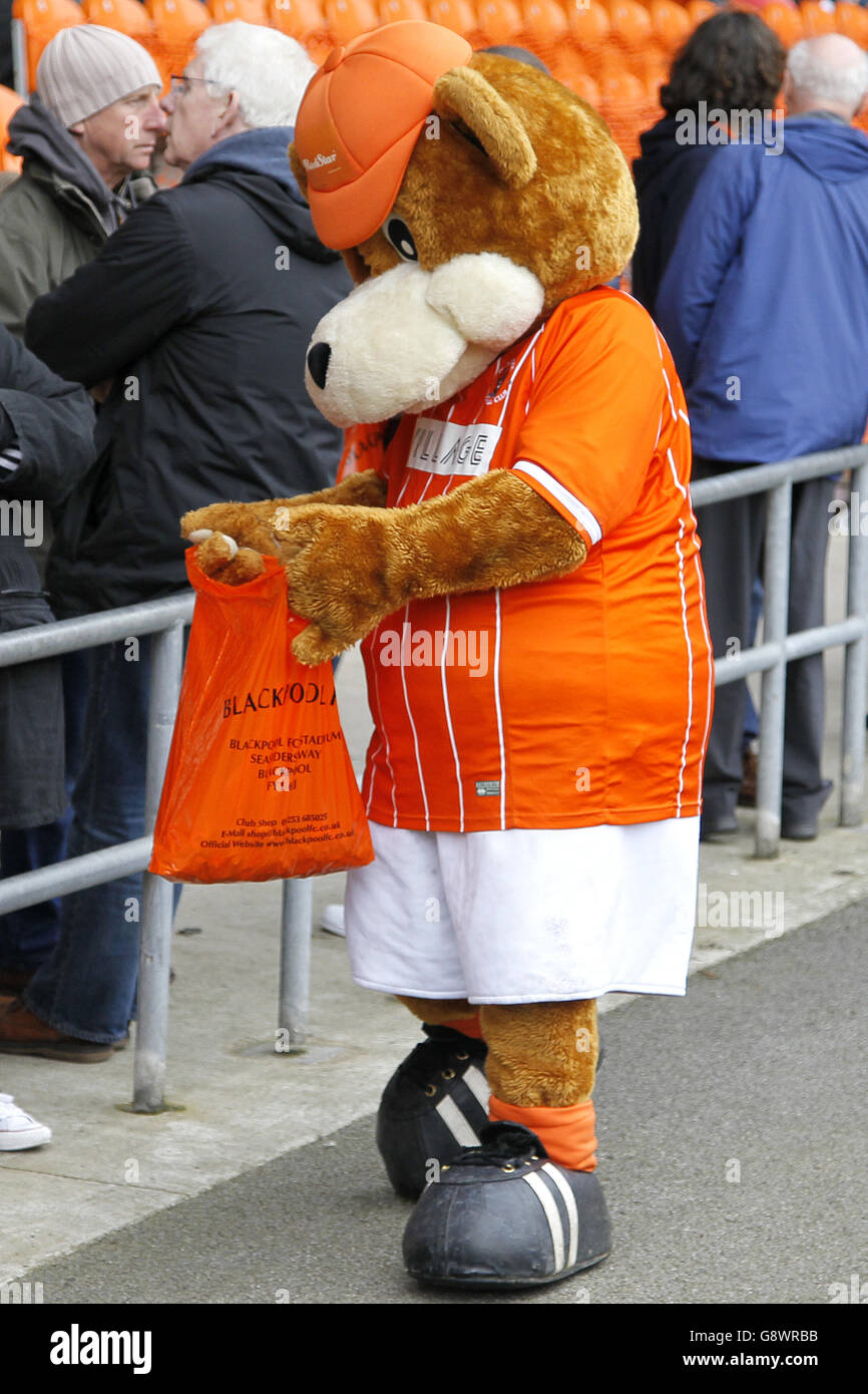 Blackpool v Colchester United - Cielo lega Bet One - Bloomfield Road Foto Stock