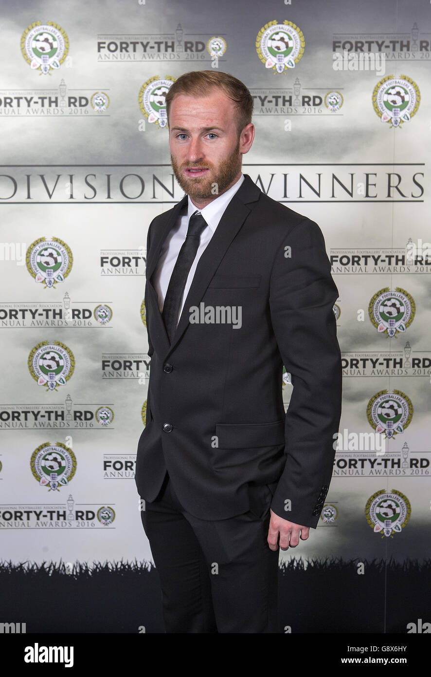 Barry Bannan di Sheffield Wednesday durante i premi PFA al Grosvenor House Hotel, Londra. Foto Stock