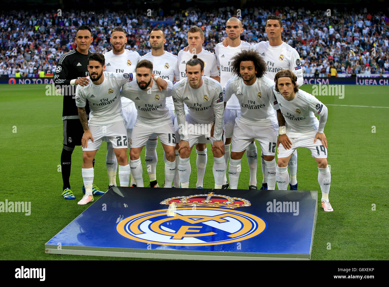 Real Madrid v Manchester City - UEFA Champions League - Semifinale - Seconda tappa - Santiago Bernabeu Foto Stock