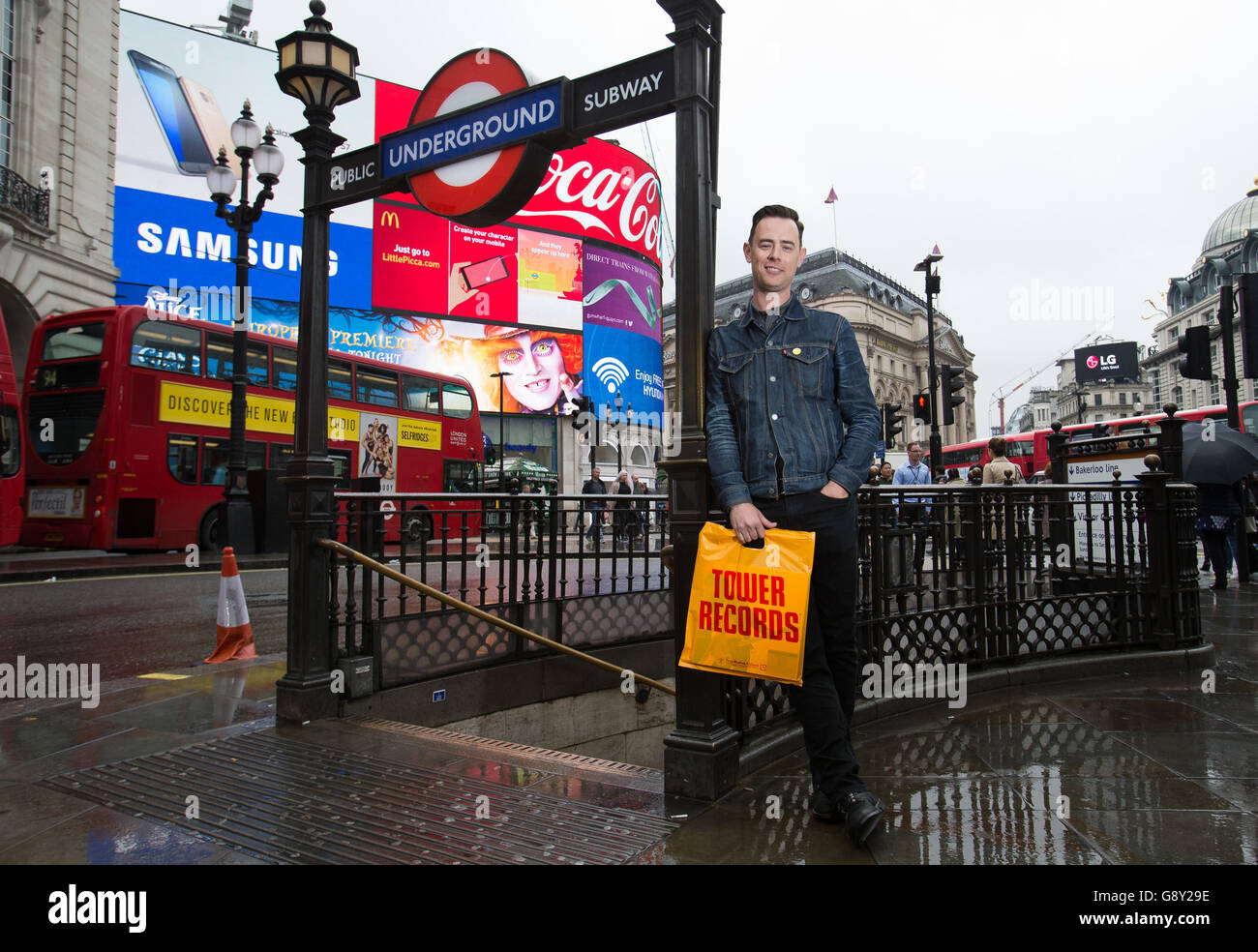 Colin Hanks debutto direttoriale Foto Stock