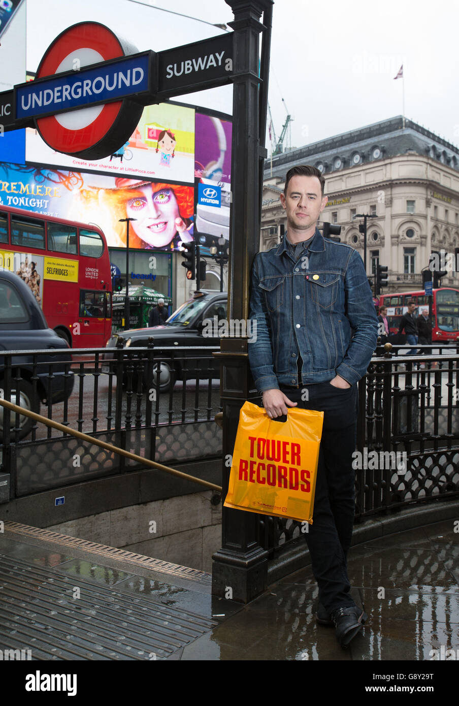 Colin Hanks debutto direttoriale Foto Stock