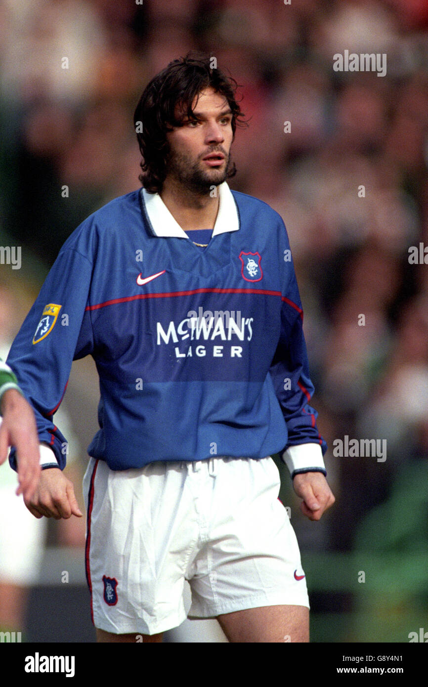 Calcio - Scottish Premier Division - Celtic contro Rangers. Marco Negri, Rangers Foto Stock