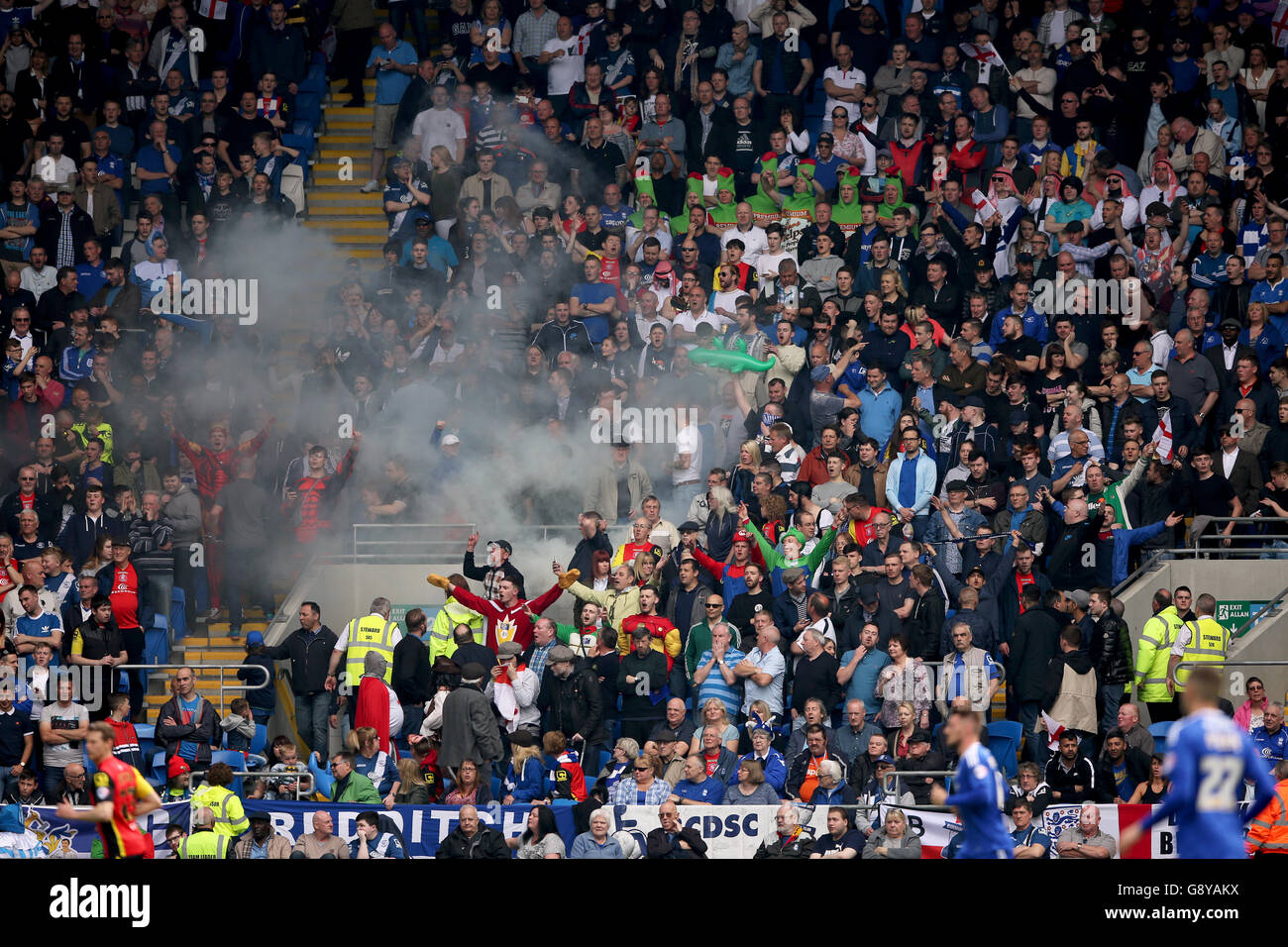 Cardiff City v Birmingham City - Sky scommessa campionato - Cardiff City Stadium Foto Stock