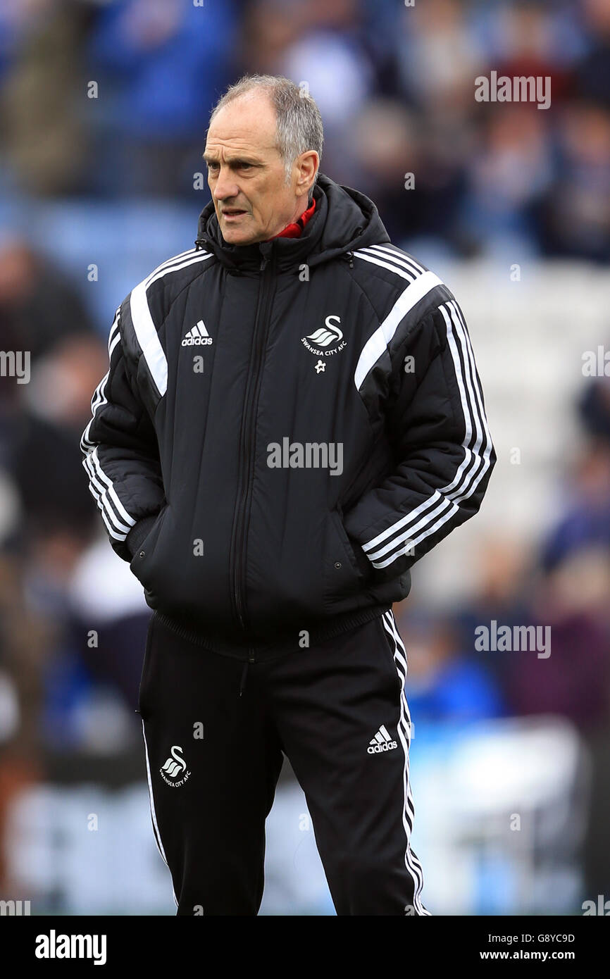 Il Leicester City v Swansea City - Barclays Premier League - Re dello stadio di potenza Foto Stock