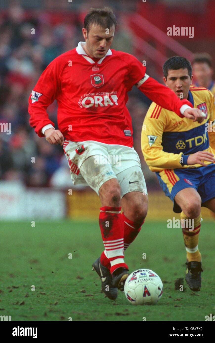 Calcio - FA Carling Premiership - Barnsley v Crystal Palace Foto Stock