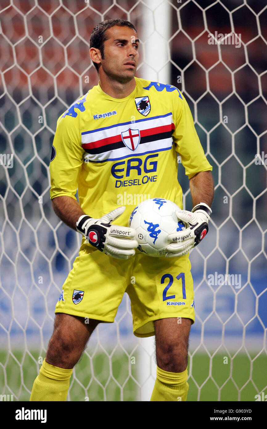 Calcio - Coppa UEFA - Prima fase - Seconda tappa - Sampdoria v Vitoria Setubal - Luigi Ferraris Stadium Foto Stock