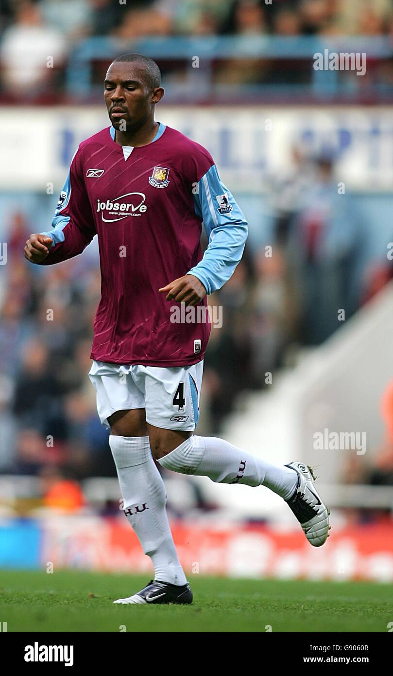 Calcio - fa Barclays Premiership - West Ham United v Middlesbrough - Upton Park. Daniel Gabbidon di West Ham United Foto Stock