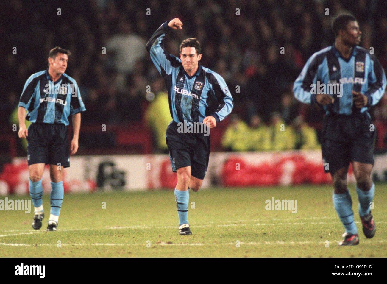 Calcio - Littlewoods FA Cup Quarti di Finale Replay - Sheffield Regno v Coventry City Foto Stock
