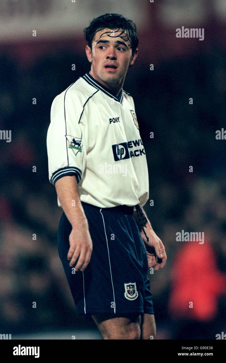 Calcio - Littlewoods fa Cup quarto turno Replay - Barnsley v Tottenham Hotspur. Stephen Carr, Tottenham Hotspur Foto Stock