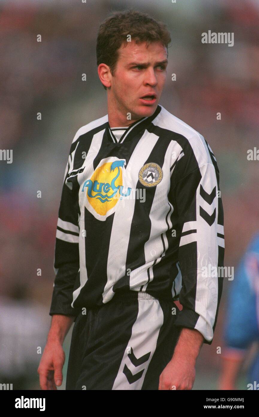 Calcio Italiano - Serie A - Udinese / Vicenza. Oliver Bierhoff, Udinese Foto Stock