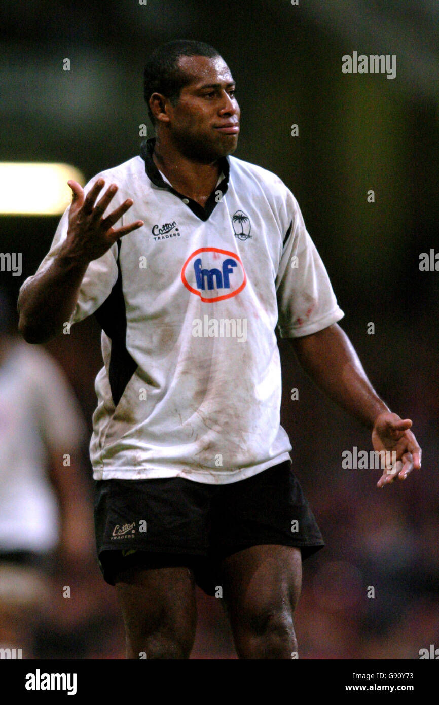 Rugby Union - Invesco Perpetual Series - Wales v Fiji - Millennium Stadium Foto Stock