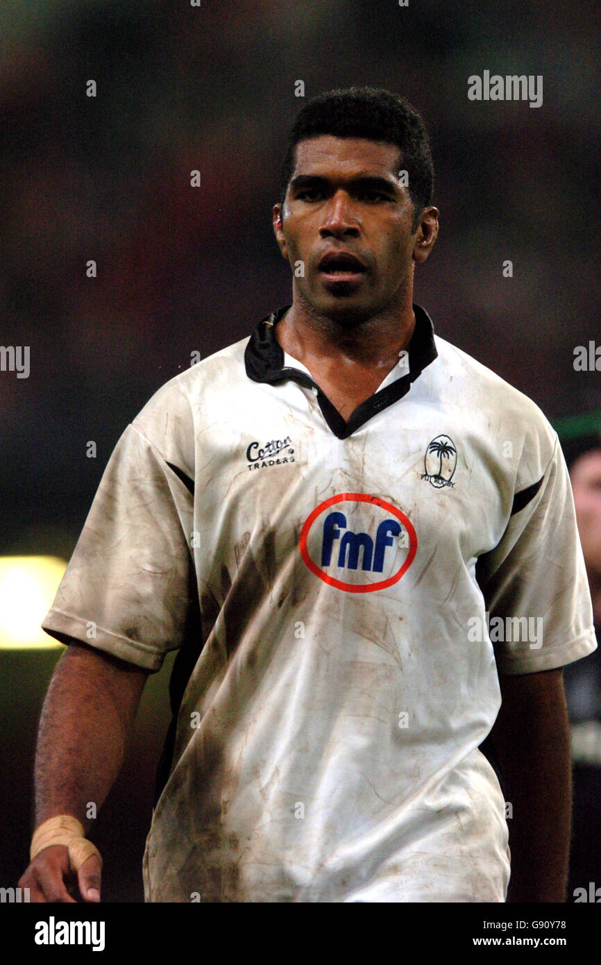 Rugby Union - Invesco Perpetual Series - Galles / Figi - Millennium Stadium. Ifereimi Rawaqa, Figi Foto Stock