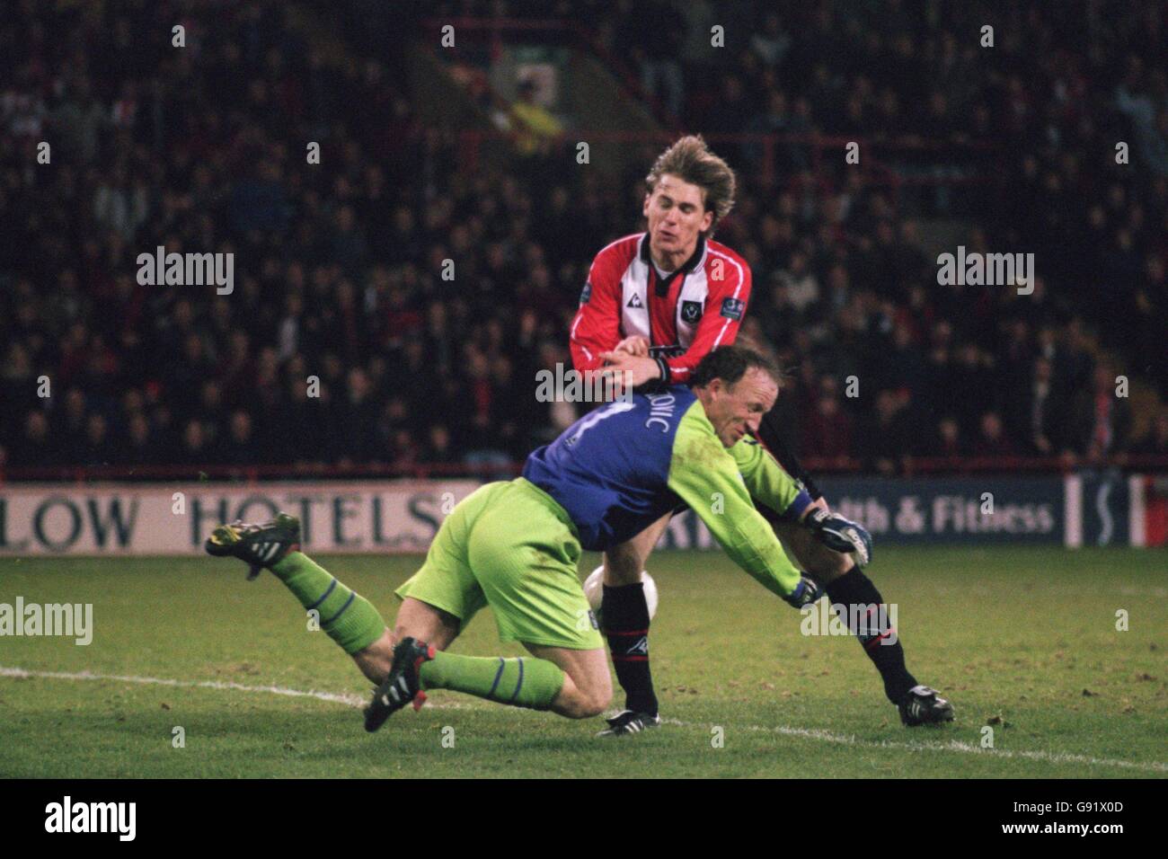 Calcio - Littlewoods FA Cup Quarti di Finale Replay - Sheffield Regno v Coventry City Foto Stock