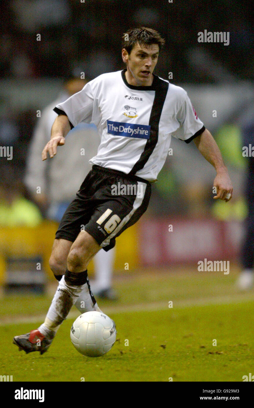 Calcio - FA Cup - Terzo Round - Derby County v Burnley - Pride Park Foto Stock