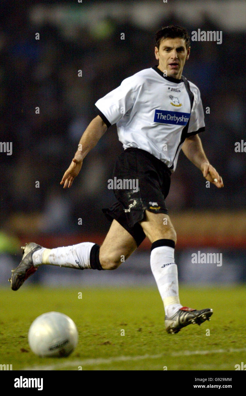 Calcio - FA Cup - Terzo Round - Derby County v Burnley - Pride Park Foto Stock