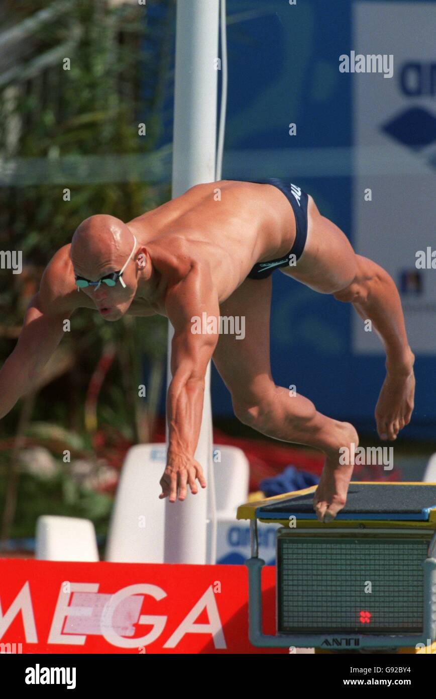 Nuoto - Campionati del mondo - Perth, Australia - 100m Freestyle, uomini. Michael Klim, Australia Foto Stock