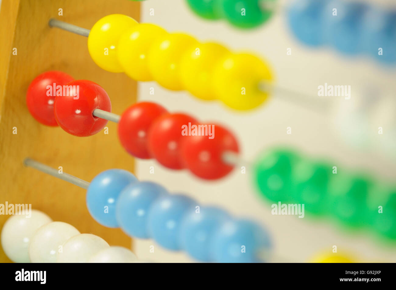 Il calcolo della macchina / apprendimento, abacus Foto Stock