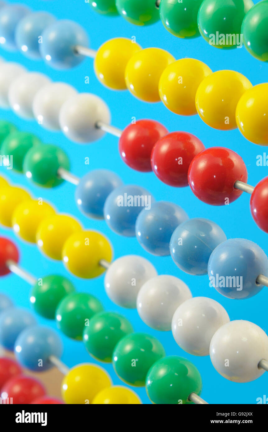 Il calcolo della macchina / apprendimento, abacus Foto Stock