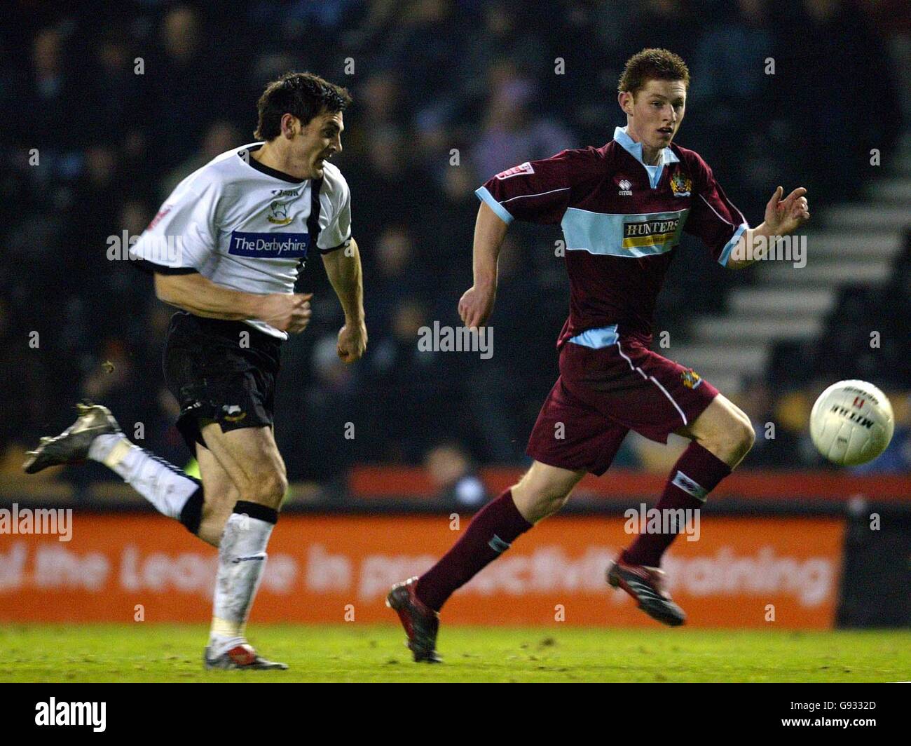 Calcio - FA Cup - Terzo Round - Derby County v Burnley - Pride Park Foto Stock