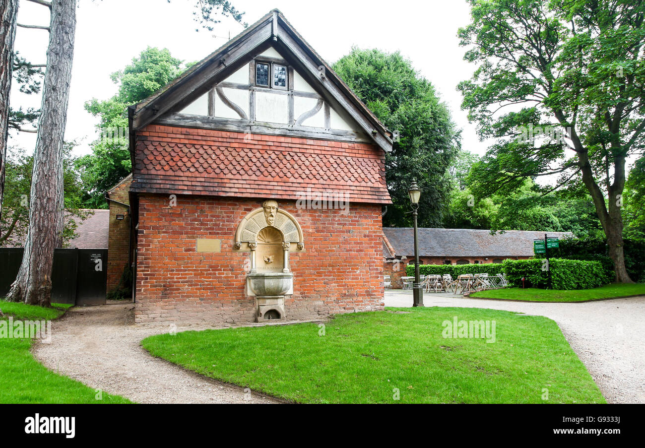 Wightwick Manor Wolverhampton West Midlands England Regno Unito Foto Stock