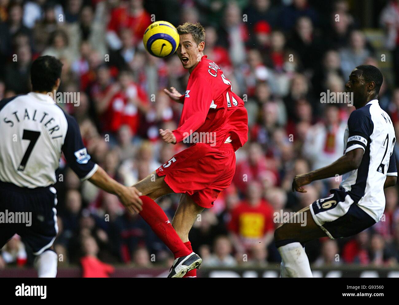 Calcio - FA Barclays Premiership - Liverpool v Tottenham Hotspur - Anfield Foto Stock