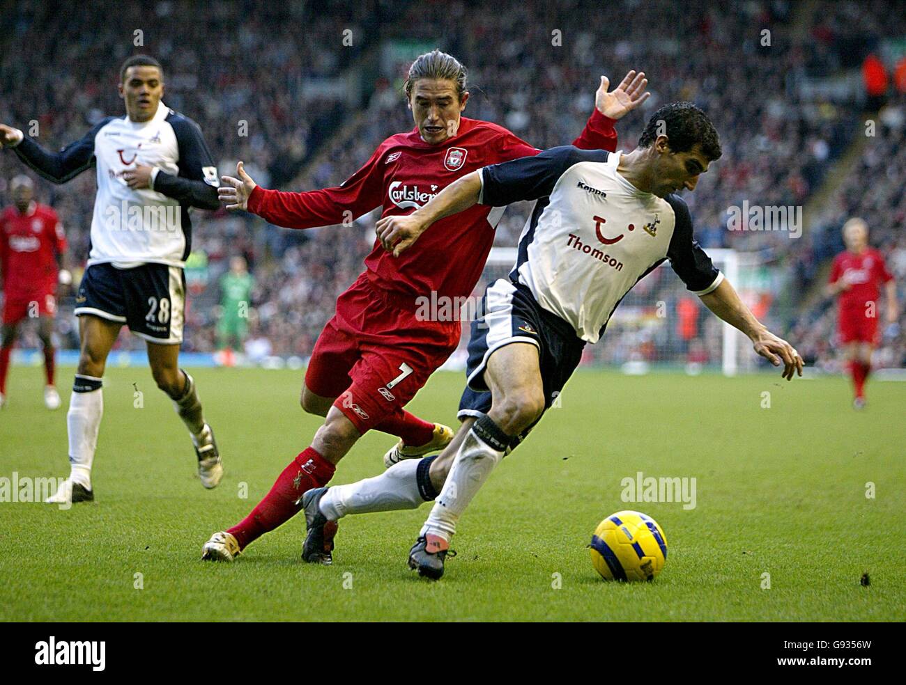 Calcio - FA Barclays Premiership - Liverpool v Tottenham Hotspur - Anfield Foto Stock