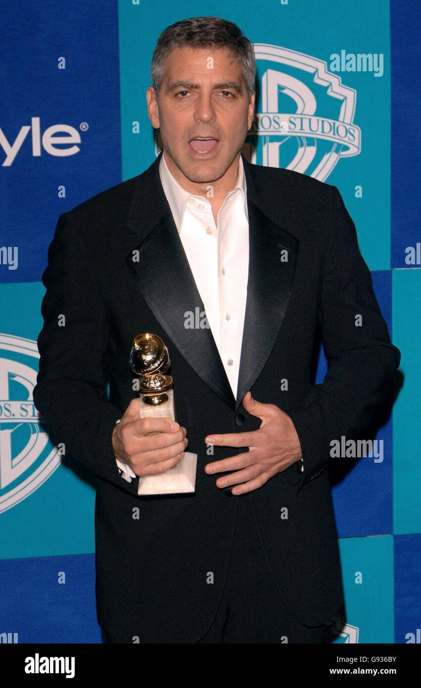 In Style Magazine e Warner Bros Studios Post Golden Globe Party - Beverly Hilton Foto Stock