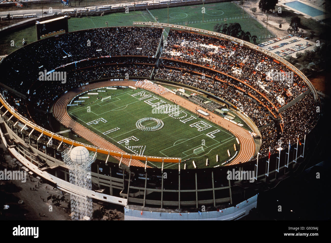 Calcio - Coppa del Mondo di calcio Argentina 1978 - Cerimonia di apertura - Estadio Monumental Foto Stock