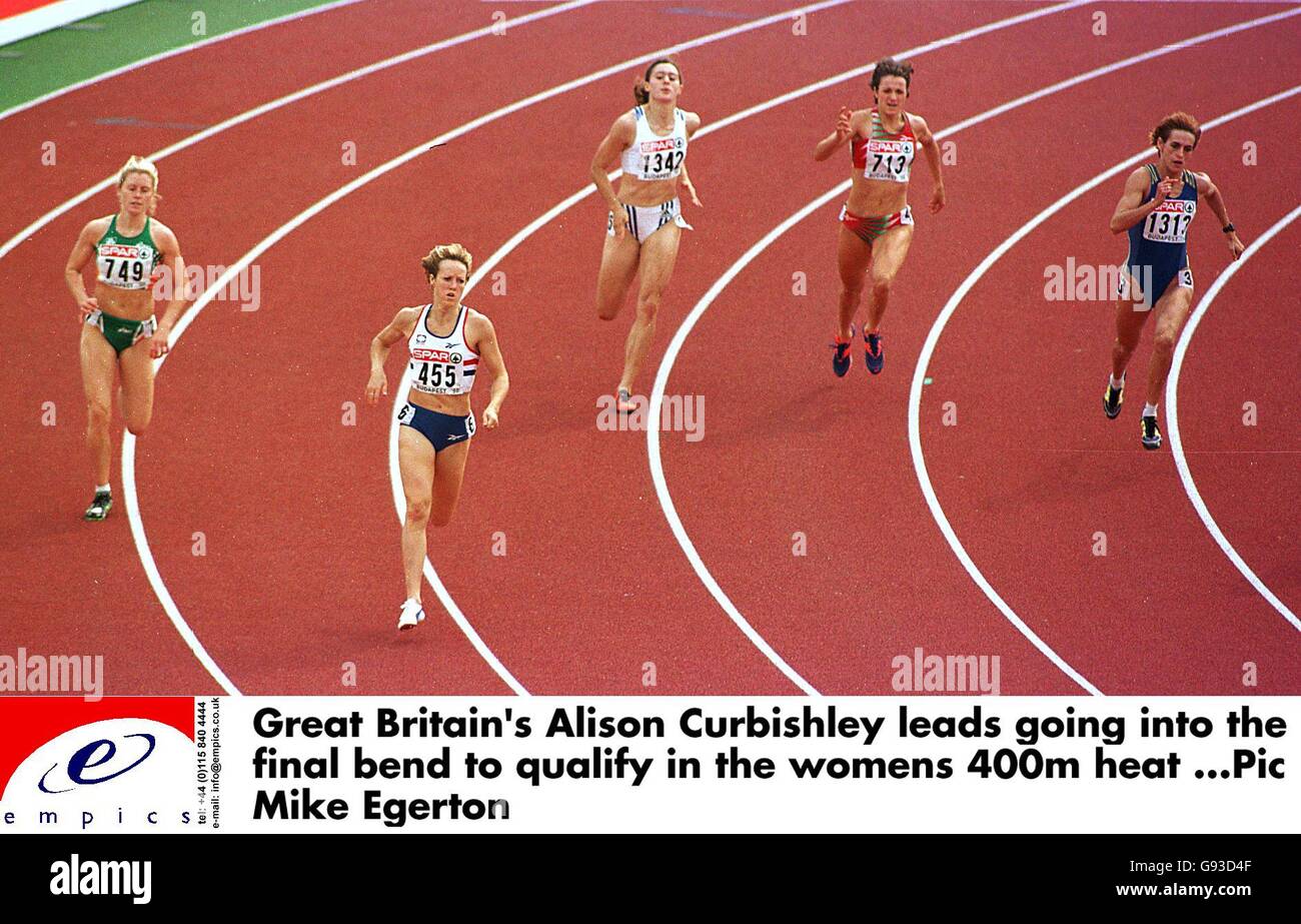 Atletica - XVII Campionati Europei - Budapest Foto Stock