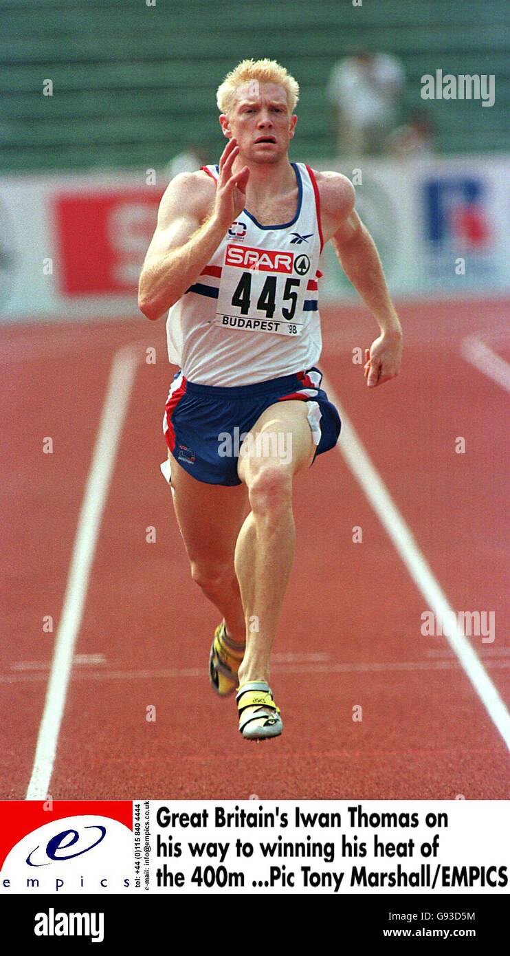 Atletica - XVII Campionati Europei - Budapest Foto Stock