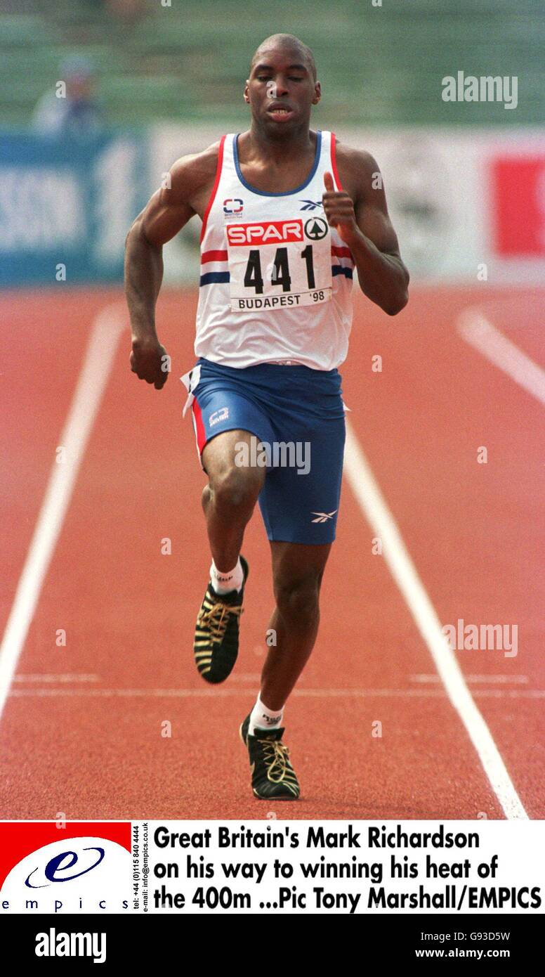 Atletica - XVII Campionati Europei - Budapest Foto Stock