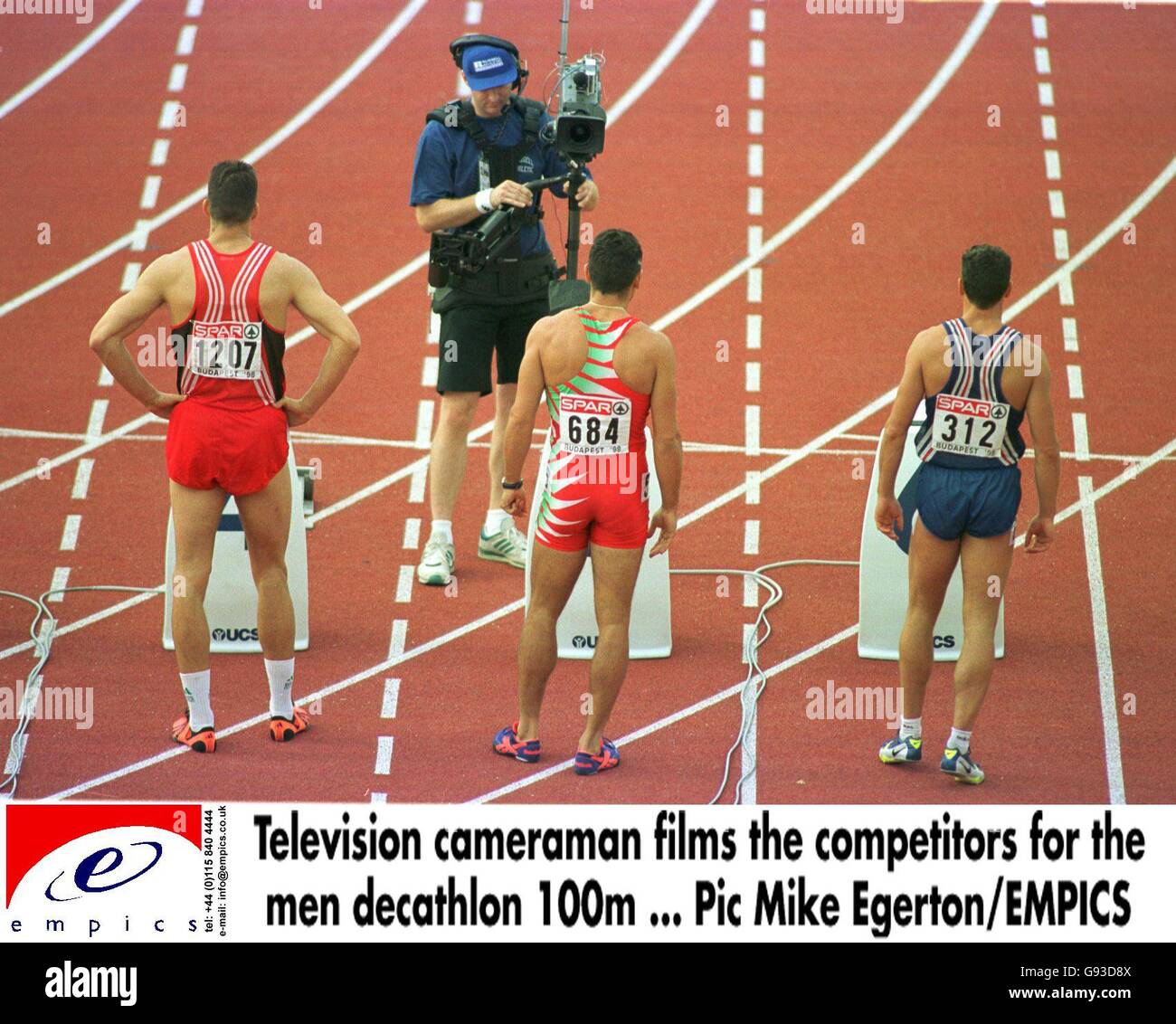 Atletica - XVII Campionati Europei - Budapest Foto Stock