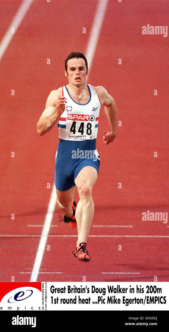 Atletica - XVII Campionati Europei - Budapest Foto Stock