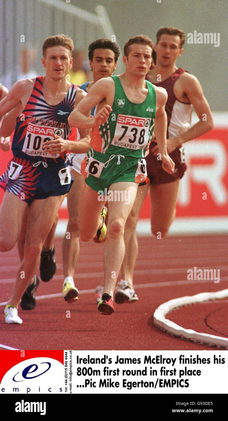 Atletica - XVII Campionati Europei - Budapest Foto Stock