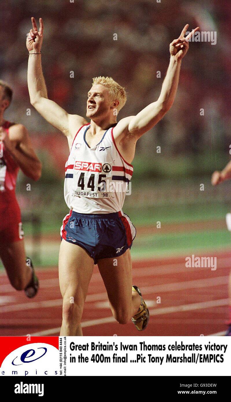 Atletica - XVII Campionati Europei - Budapest Foto Stock
