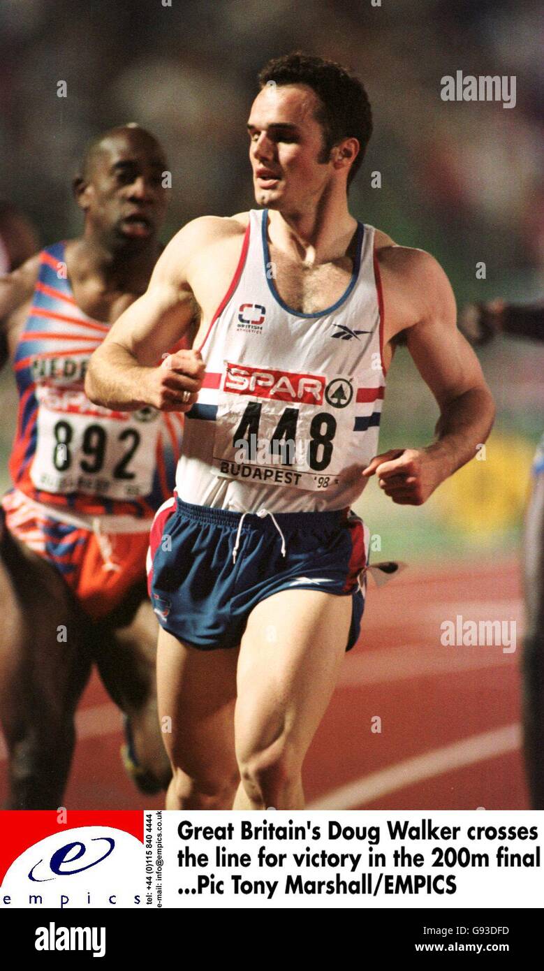 Atletica - XVII Campionati Europei - Budapest Foto Stock