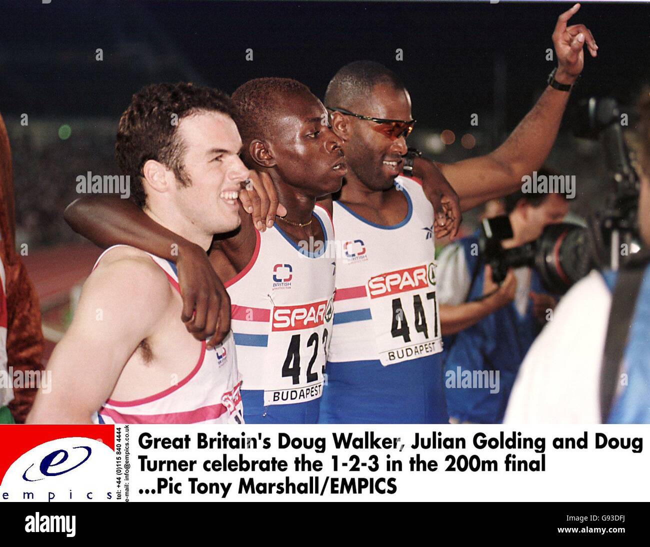 Atletica - XVII Campionati Europei - Budapest Foto Stock