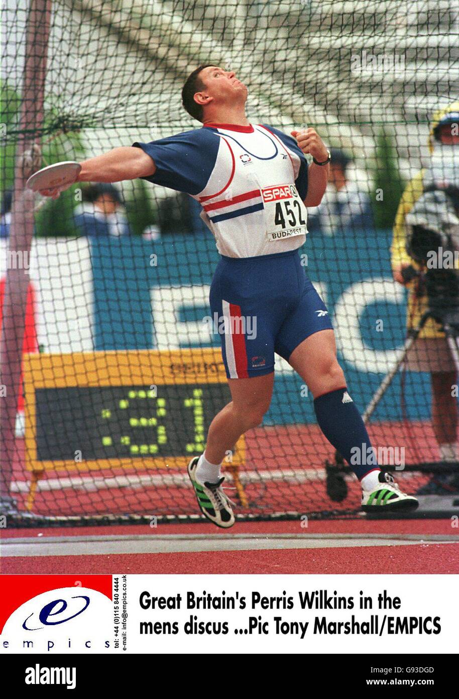 Atletica - XVII Campionati Europei - Budapest Foto Stock