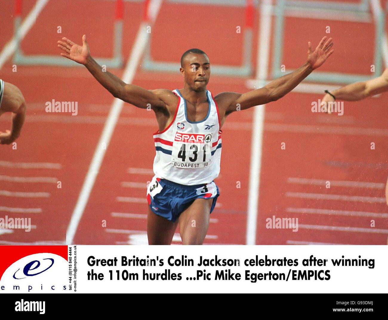 Atletica - XVII Campionati Europei - Budapest Foto Stock