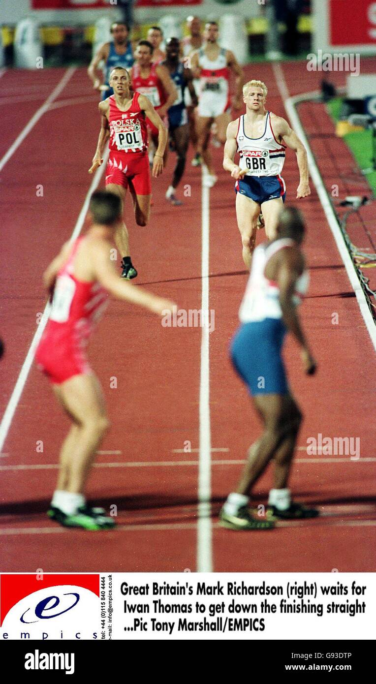 Atletica - XVII Campionati Europei - Budapest Foto Stock