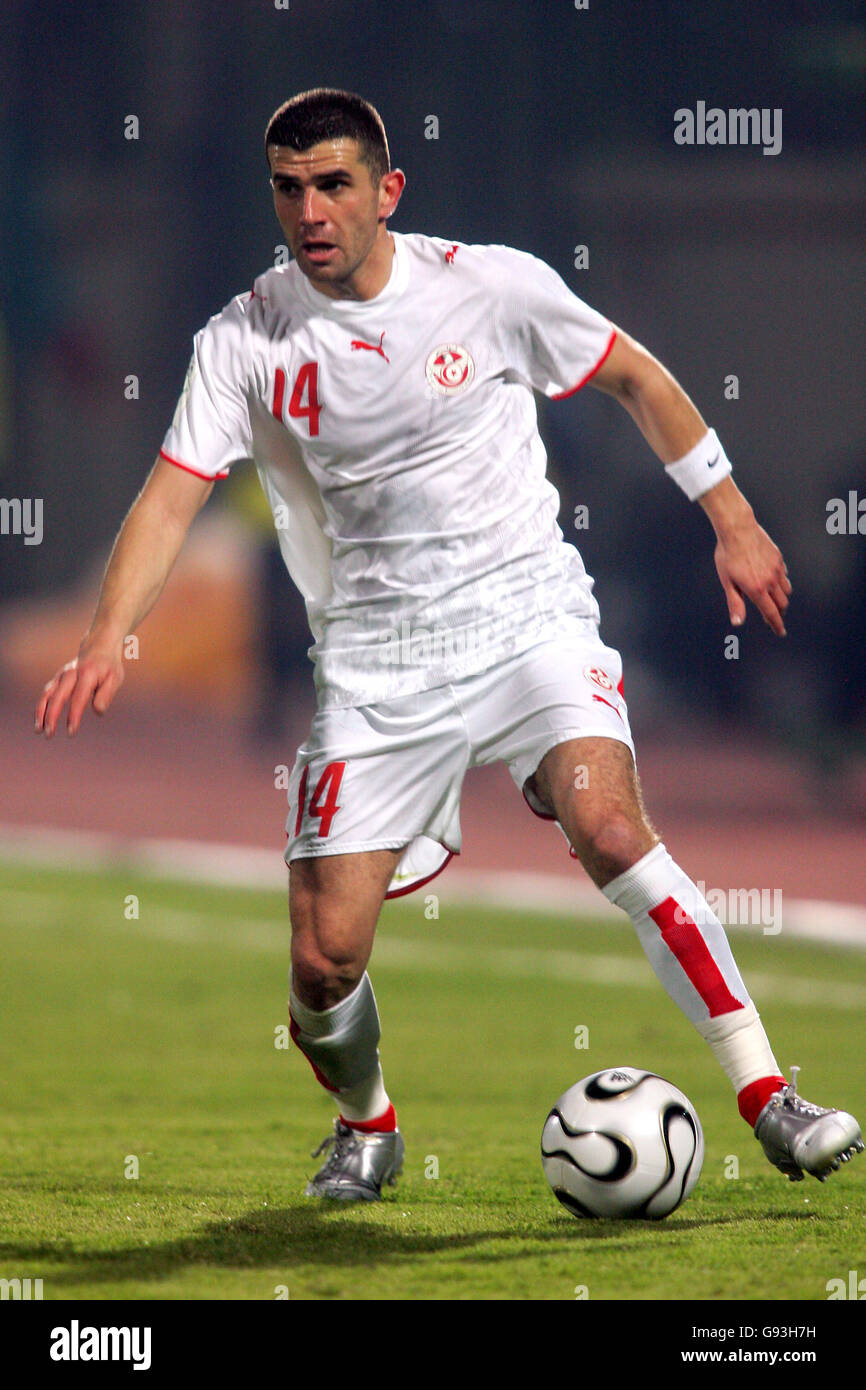 Calcio - Coppa d'Africa delle Nazioni 2006 - GRUPPO C - Tunisia v Zambia - Harras El-Hedoud Stadium Foto Stock