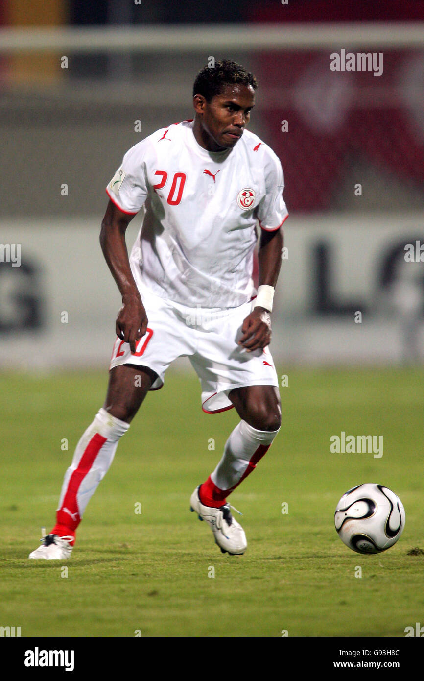 Calcio - Coppa d'Africa delle Nazioni 2006 - GRUPPO C - Tunisia v Zambia - Harras El-Hedoud Stadium Foto Stock