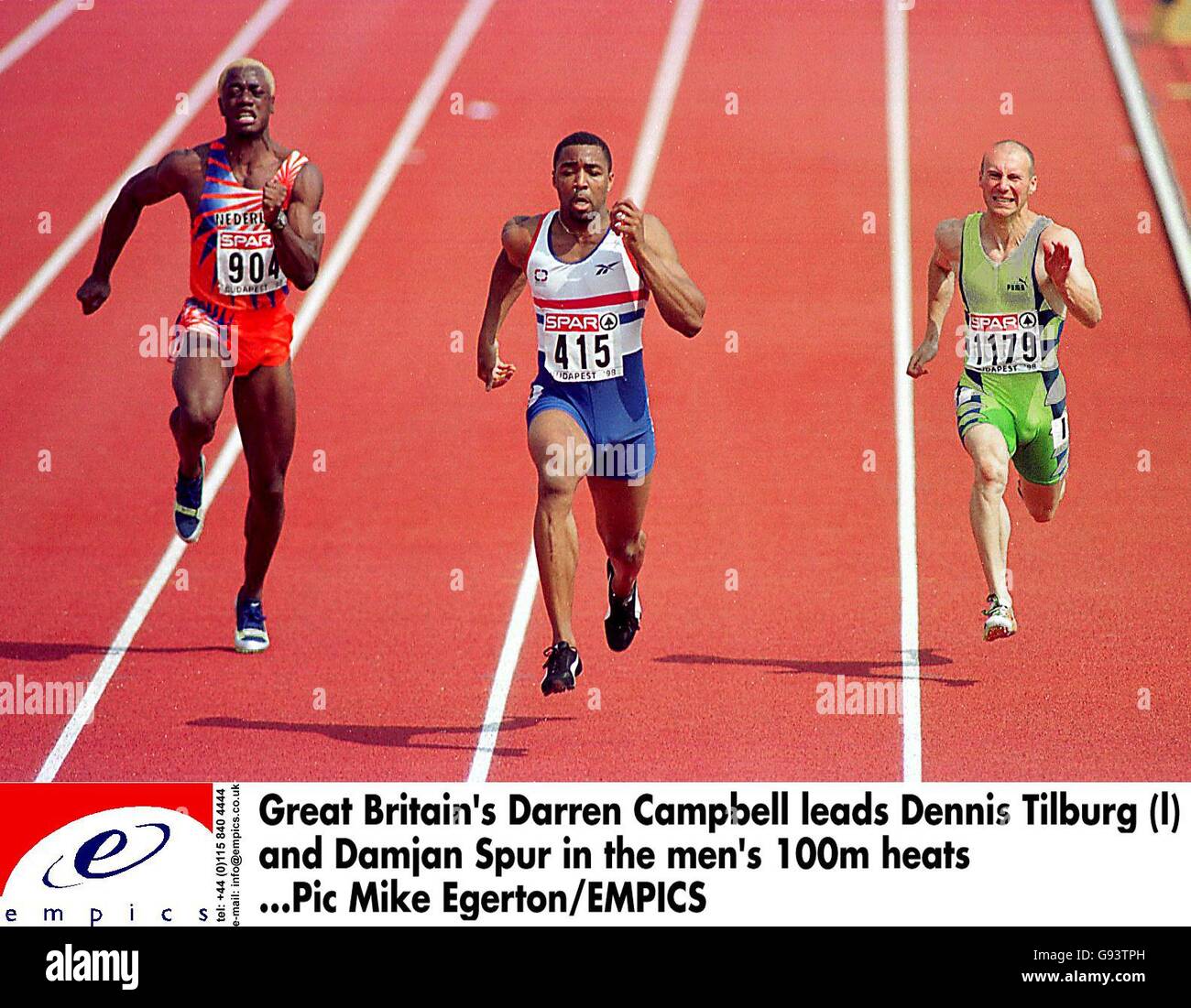 Atletica - XVII Campionati Europei - Budapest Foto Stock